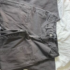 RSQ Charcoal Cargo Trousers